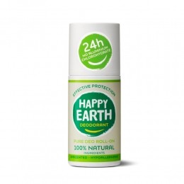 HappyEarth100NatuurlijkeDeodorantRollerUnscented75ml