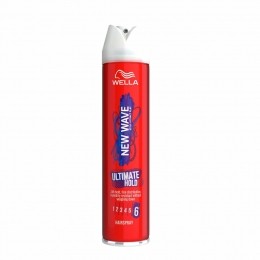 6xWellaNewWaveHaarsprayUltimateHold400ml