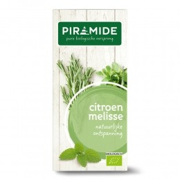 6xPiramideKruidentheeBioCitroenmelisse20stuks