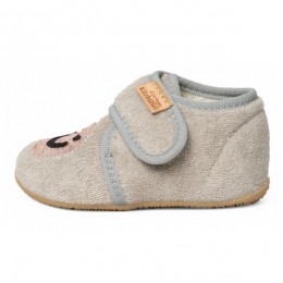 LivingKitzbhel-KidsBabyklettSandySmiley-Pantoffelsmaat23grijs