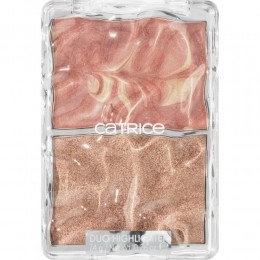 CatriceUnderwaterSecretsDuoHighlighterC01SeaMeGlow74gr