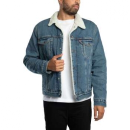 SpijkerjackLevisType3SherpaTruckerJacket