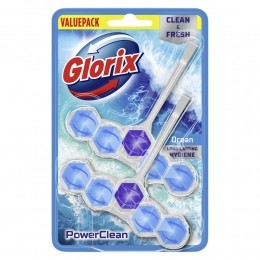 GlorixToiletblokPowerCleanOcean2stuks