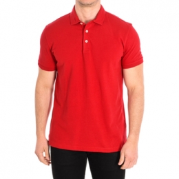 PoloShirtKorteMouwCafCotonRED-POLOSMC