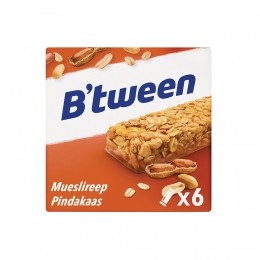 HeroBtweenMueslireepPindakaas6x25gr