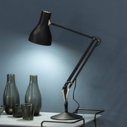 Anglepoisetype75tafellampfluweelzwart