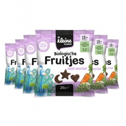 6xdeKleineKeukenBioFruitjes18mWortel20gr