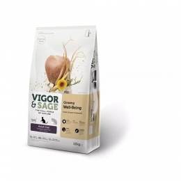 VigorSageKattenvoerWell-BeingGinseng10kg