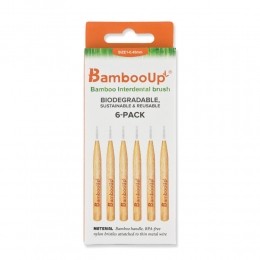 BambooUpBambooInterdentaleBorstels045mm6stuks