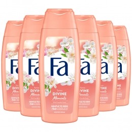 6xFaDouchecrmeDivineMoments250ml