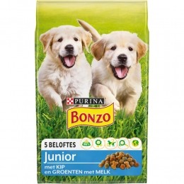 3xBonzoDroogvoerJunior15kg