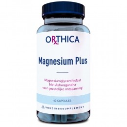 GratisVerzendingOrthicaMagnesiumPlus60capsules