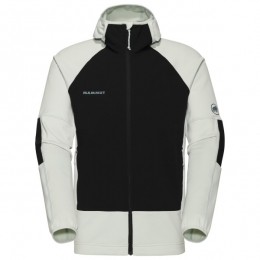 Mammut-MassoneMidlayerHoodedJacket-FleecevestmaatSzwartgrijs