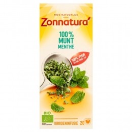 ZonnaturaTheeMuntBio20stuks