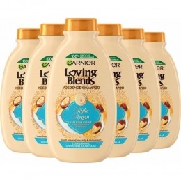 6xGarnierLovingBlendsRijkeArganShampoo300ml