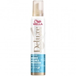 3xWellaDeluxeVolumeProtectionMousse200ml