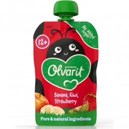 6xOlvaritKnijpfruit12mAardbeiBanaanKiwi100gr