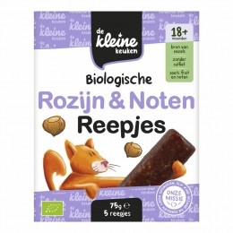 deKleineKeukenBioRozijnNotenReepje75gr