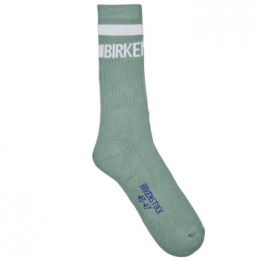 HighsocksBIRKENSTOCKCottonCrewStripePureSage