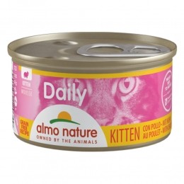 24xAlmoNatureDailyMenuKittenKattenvoerNatKip85gr