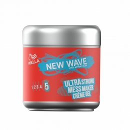 6xWellaNewWavePowerMessConstructorCream150ml