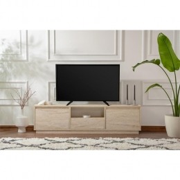 GigaMeubel-Tv-meubelTravertinHout-160x30x42cm-Vanguard