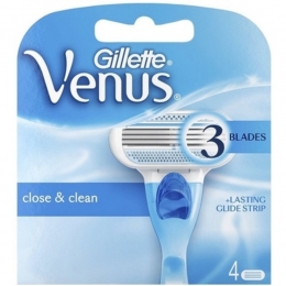 4xGilletteVenusScheermesjesClassicSmooth4stuks
