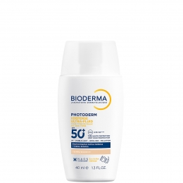 BiodermaXDefenseUltraFluidSPF50SuncareandUrbanProtection40mlVariousShades-Shade01