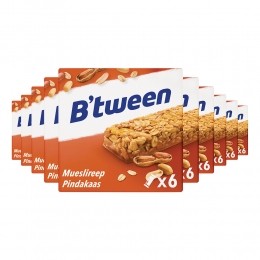 10xHeroBtweenMueslireepPindakaas6x25gr