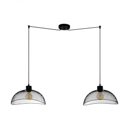 EGLOPompeyaHanglamp-E27-31cm-Zwart