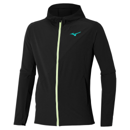 MizunoMUGENHOODEDJACKETZwartHerenMaatL