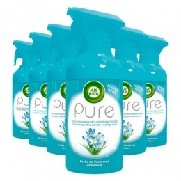 6xAirWickPureLuchtverfrisserLentedauw250ml
