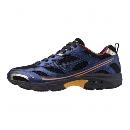 MizunoMXRSportstyleschoenenZwartblackcadmiumorangeDamesHerenMaat425