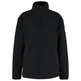 Tenson-WomensYokeHalfZip-FleecetruimaatXSzwart