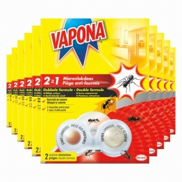 10xVaponaDubbeleMierenlokdoos2stuks