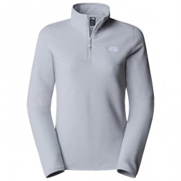 TheNorthFace-Womens100Glacier14Zip-FleecetruimaatMgrijs