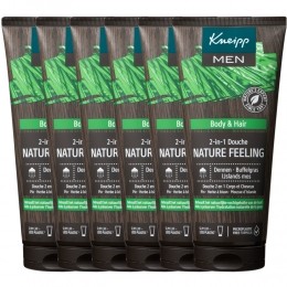 6xKneippDoucheMen2-in-1NatureFeeling200ml