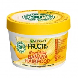 6xGarnierFructisHairFoodBanaan3-in-1Haarmasker390ml