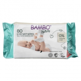 12xBamboNatureBillendoekjes80stuks