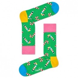 HappySocksCandyCaneSockActie