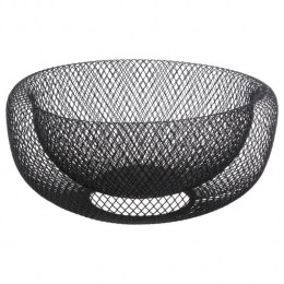 FruitmandOpbergmandMesh-Zwart-27cm