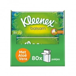 10xKleenexBalsamTissues8stuks