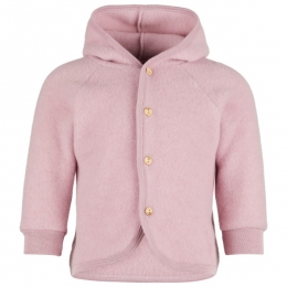 Engel-KinderKapuzenjackemitHolzknpfen-Wollenvestmaat5056roze