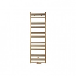 HanddoekRadiatorBWSCory160x60cm557WattMiddenenZijaansluitingGeborsteldMessingGoud