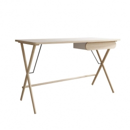 Meubella-BureauMoron-Lichteiken-135cm