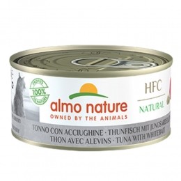 48xAlmoNatureHFCNaturalKattenvoerNatBlikTonijnAnsjovis150gr