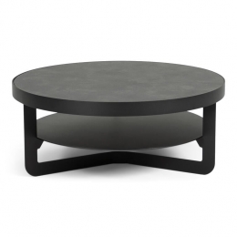 SPINDERDESIGNDOUGLAS80Salontafel-Staal-ZwartHPL-Stone