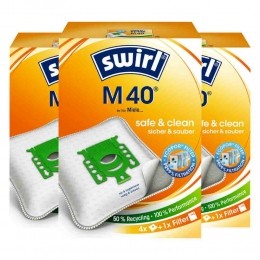3xSwirlStofzuigerzakkenM40-MPPlus4stuks