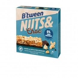 HeroBtweenNutsChocCashewChocoladeWitPuur3x32gr