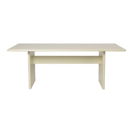 fermLIVINGRinkEettafel-200x90cm-Eggshell